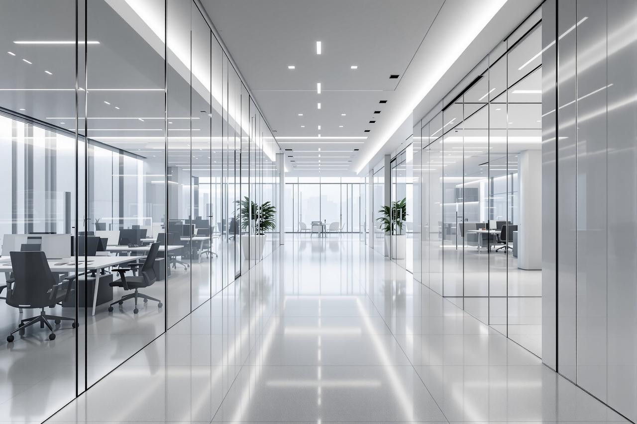 第九影院CEO专访现代化办公室场景